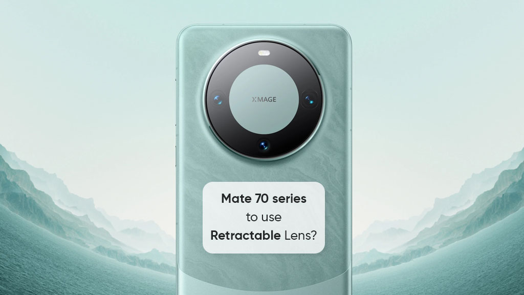 Huawei Mate 70 series retractable lens