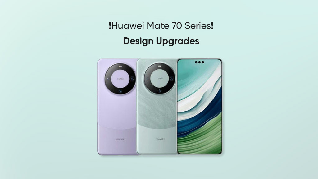 Huawei Mate 70 series design