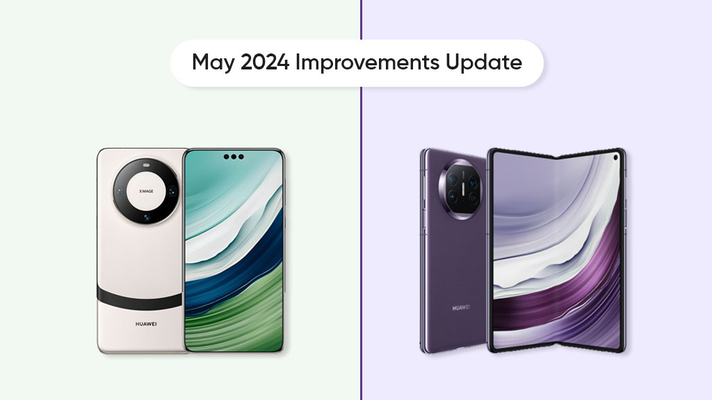 Huawei Mate 60 X5 May 2024 improvements