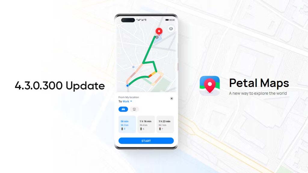Huawei Petal Maps 4.3.0.300 update