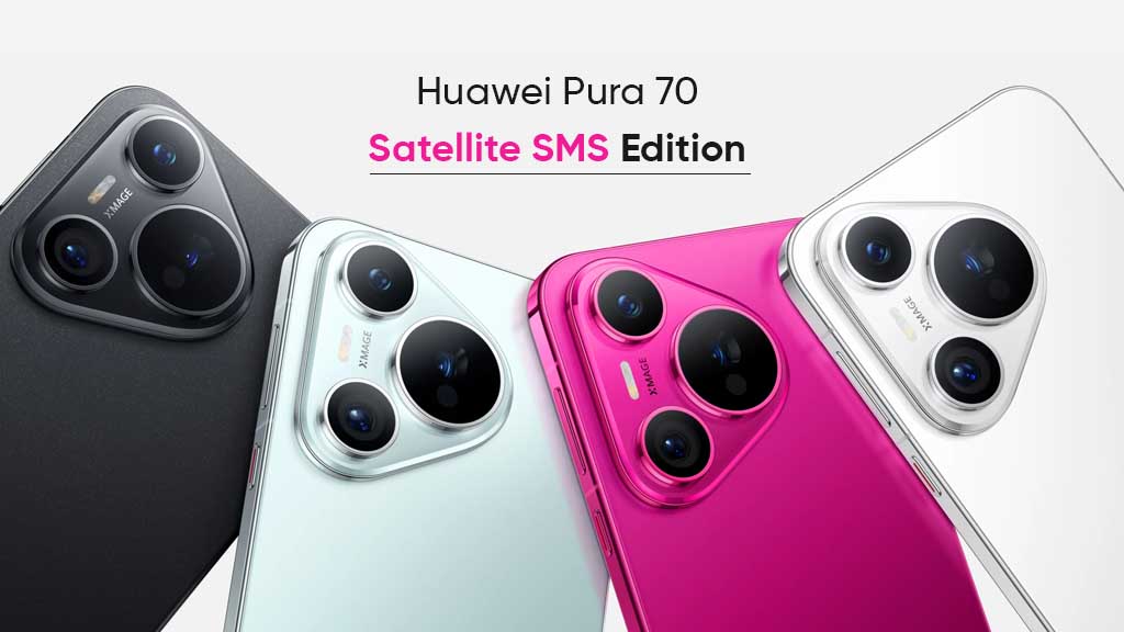 Huawei Pura 70 Satellite SMS