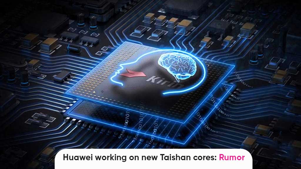 Huawei Kirin Taishan cores
