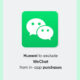 Huawei WeChat in-app purchases
