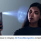 Huawei in-display 3D face recognition