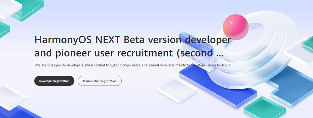 HarmonyOS NEXT developer beta second