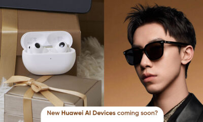 Huawei AI earphones glasses