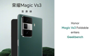 Honor Magic Vs3 Geekbench