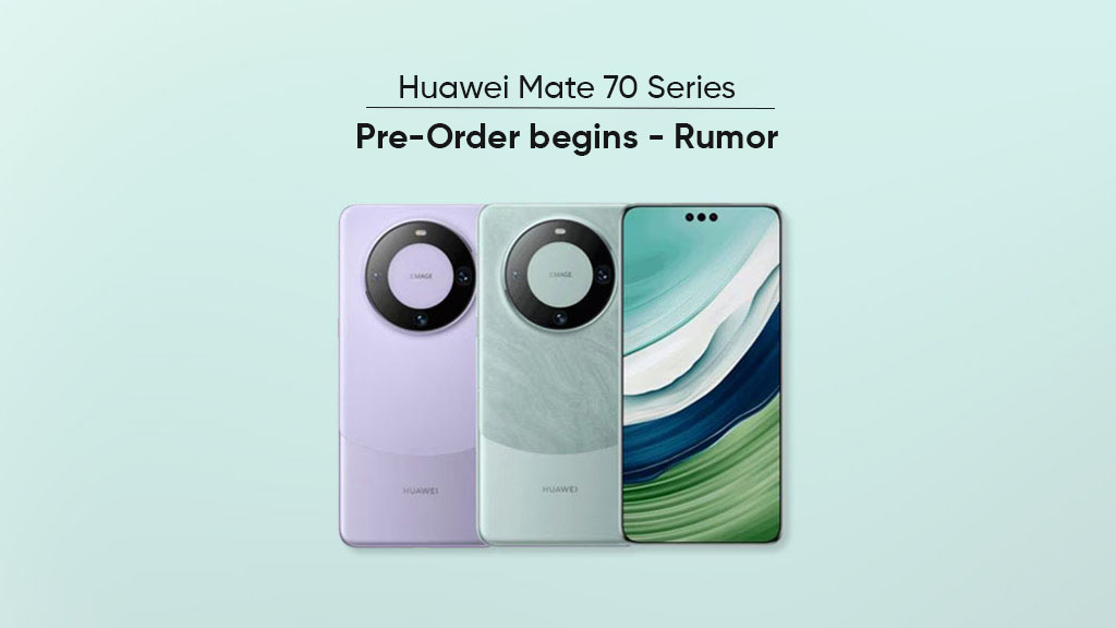 Huawei Mate 70 pre-order