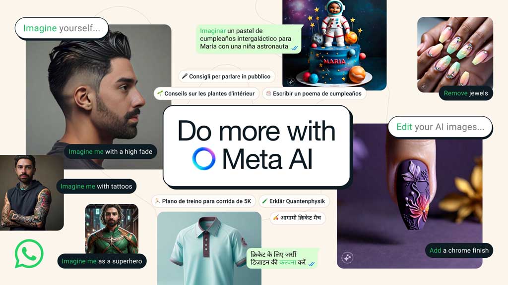 WhatsApp Meta AI languages