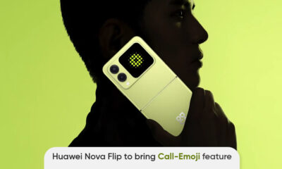 Huawei Nova flip Call-emoji feature