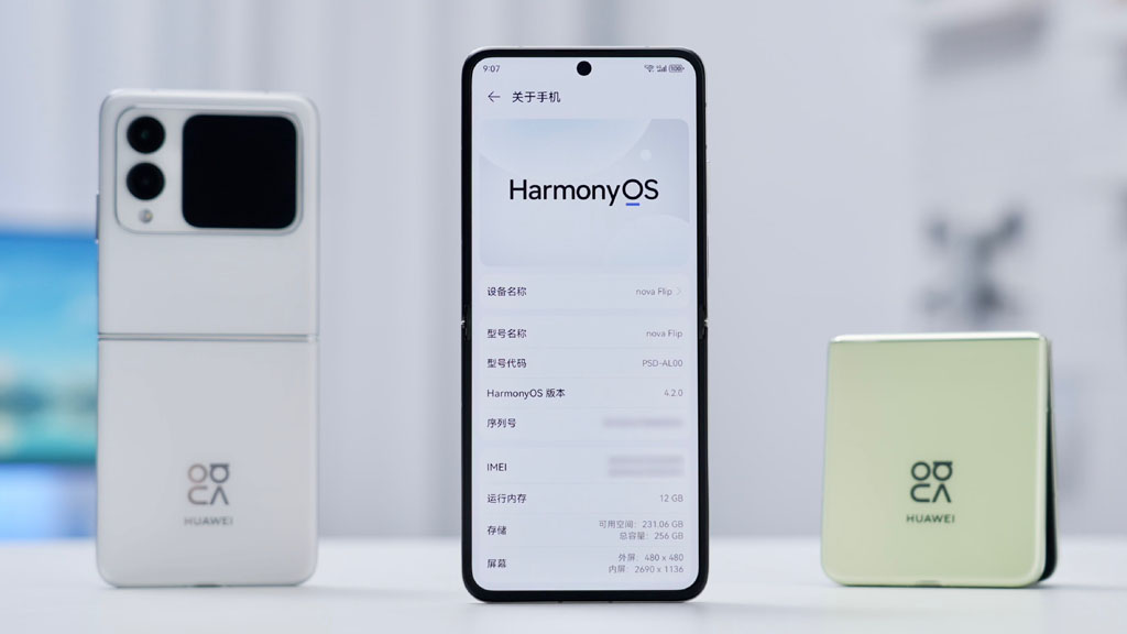 Huawei Nova Flip live images