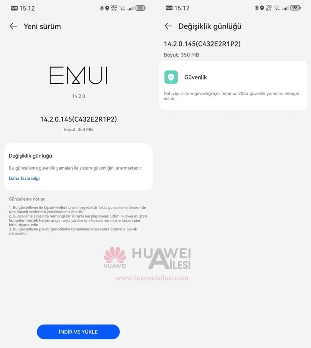 Huawei Nova 11 July 2024 update