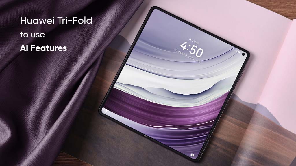 Huawei tri-fold AI features