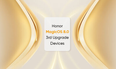 Honor MagicOS 8 third upgrade devices