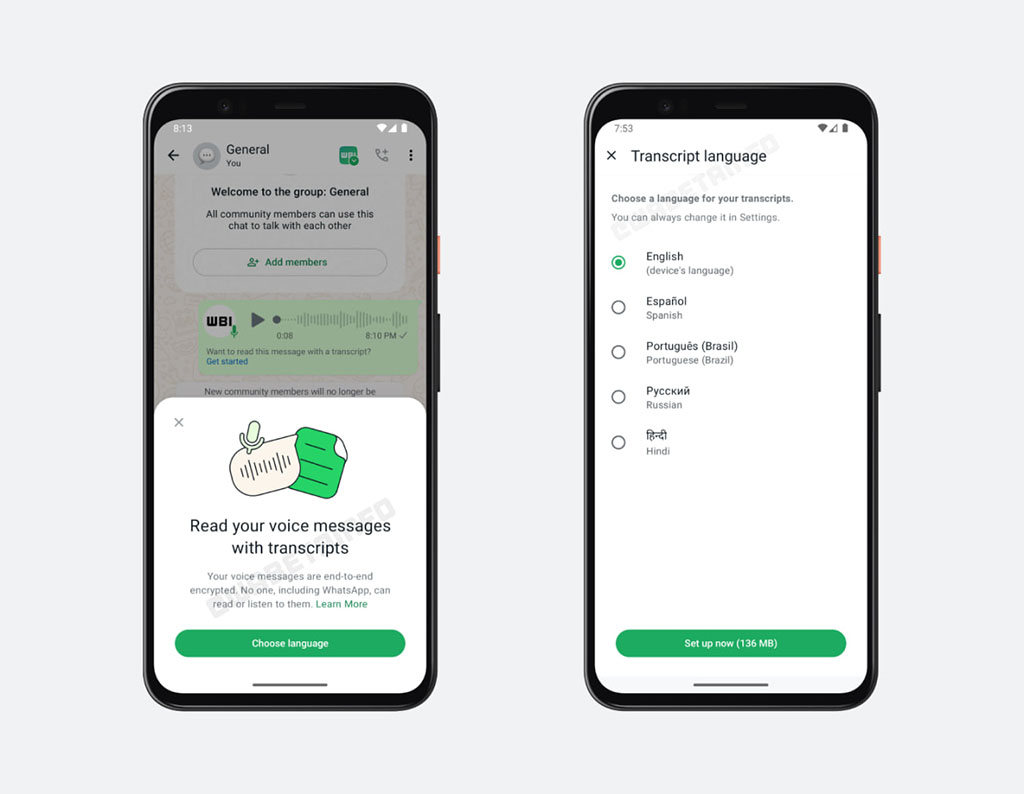 WhatsApp rolls out new 'voice message transcript' feature for Android