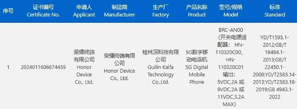 Honor BRC-AN00 phone 3C