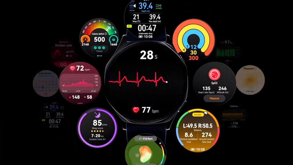 Huawei smartwatch advanced sensors