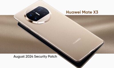 Huawei Mate X3 August 2024 patch