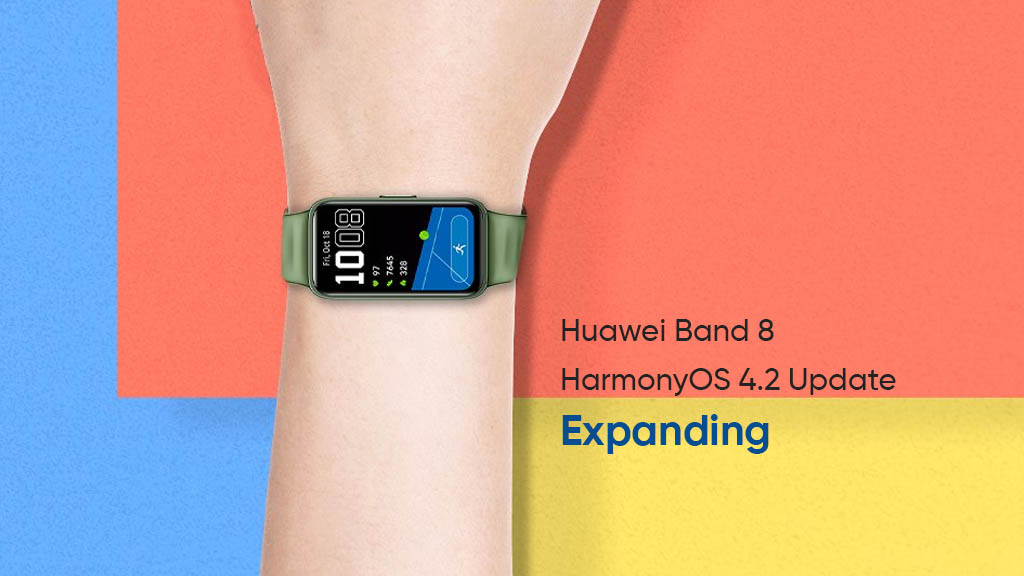 HarmonyOS 4.2 expands Huawei Band 8