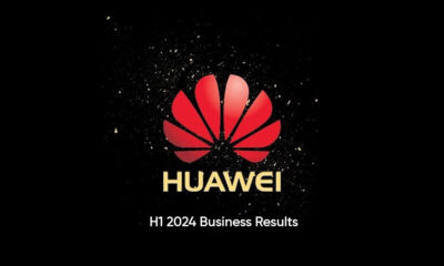 Huawei smartphone revenue H1 2024