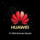 Huawei smartphone revenue H1 2024