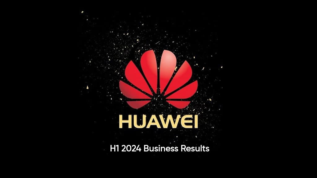 Huawei smartphone revenue H1 2024