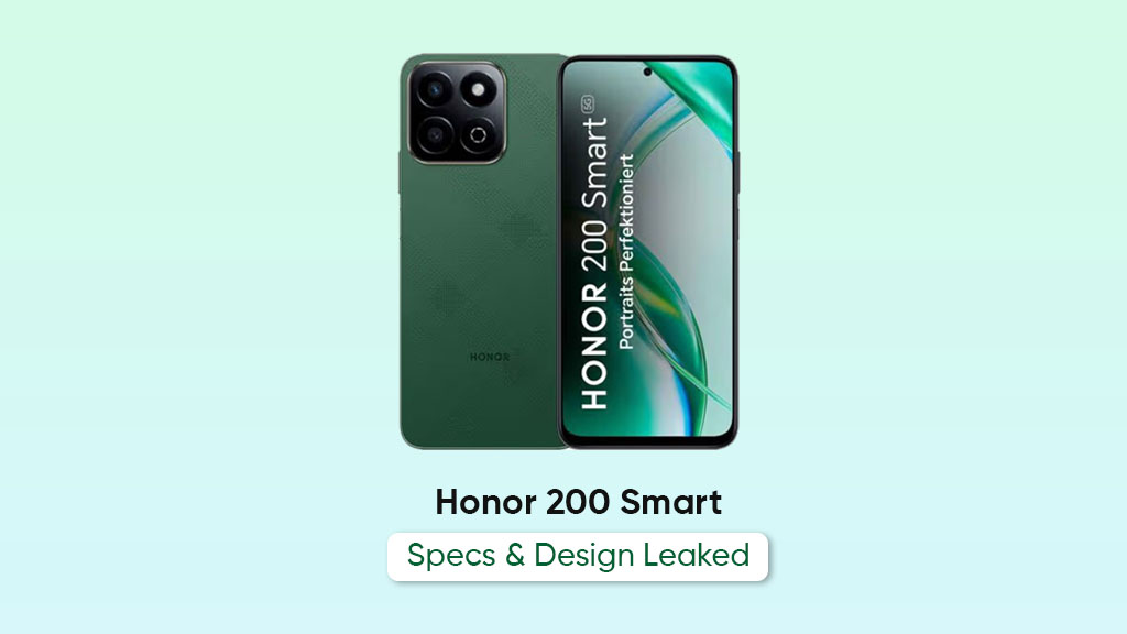 Honor 200 Smart leaked