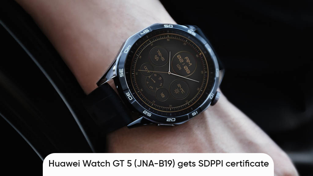 A new Huawei Watch GT 5 JNA B19 spotted on SDPPI database Huawei Central