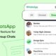 WhatsApp Lists feature group