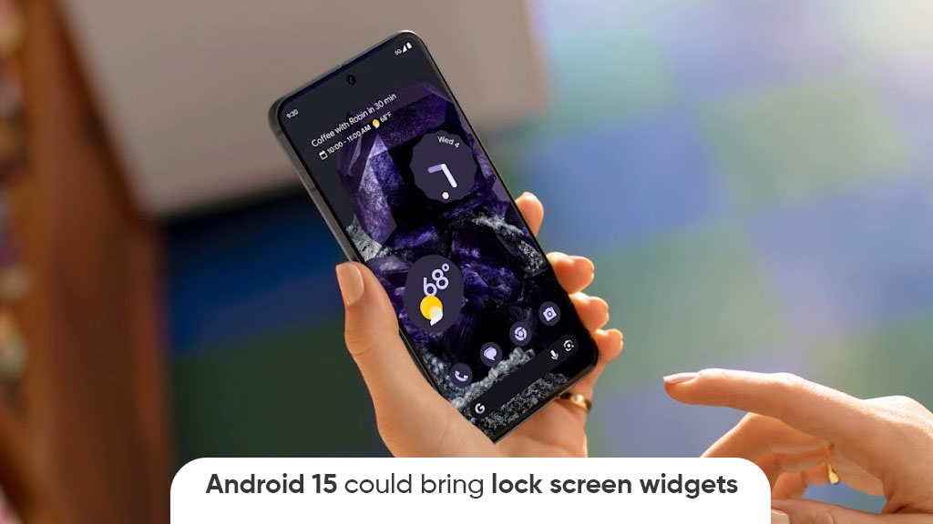 Android 15 lock screen widgets