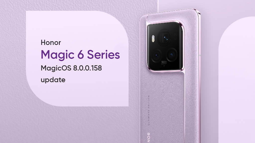 Honor Magic 6 MagicOS 8.0.0.158 update