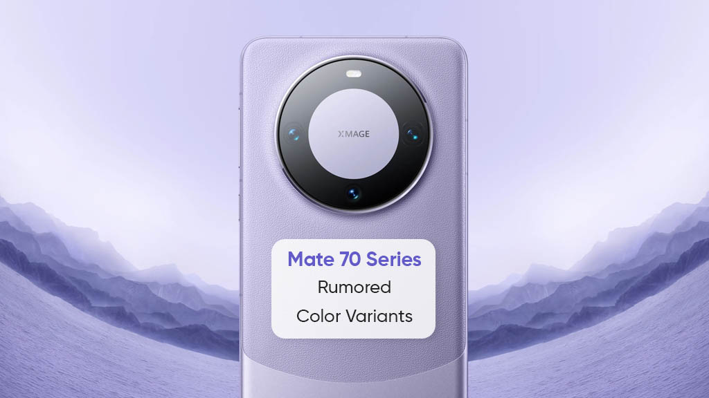 Huawei Mate 70 series color