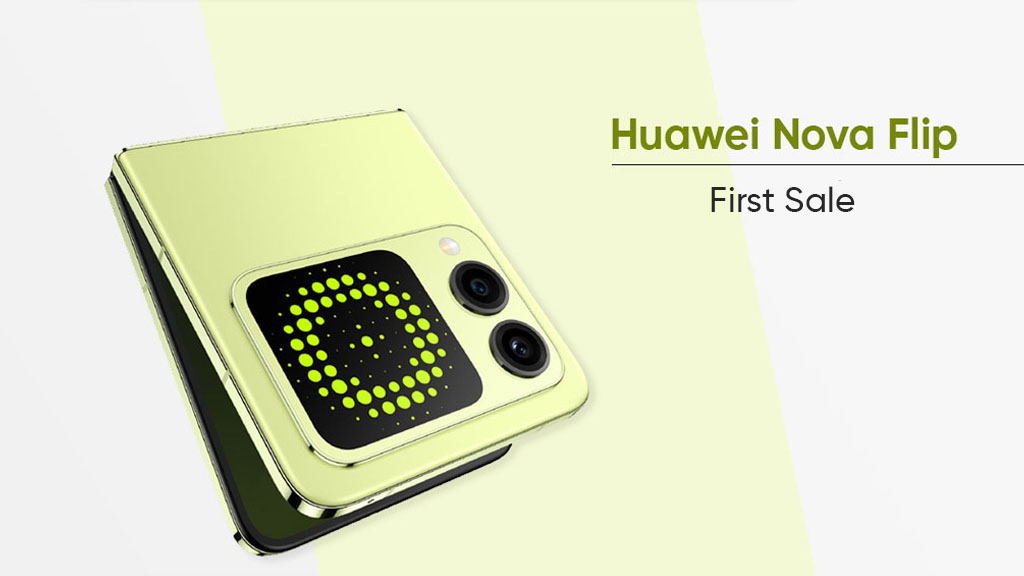 Huawei Nova Flip first sale