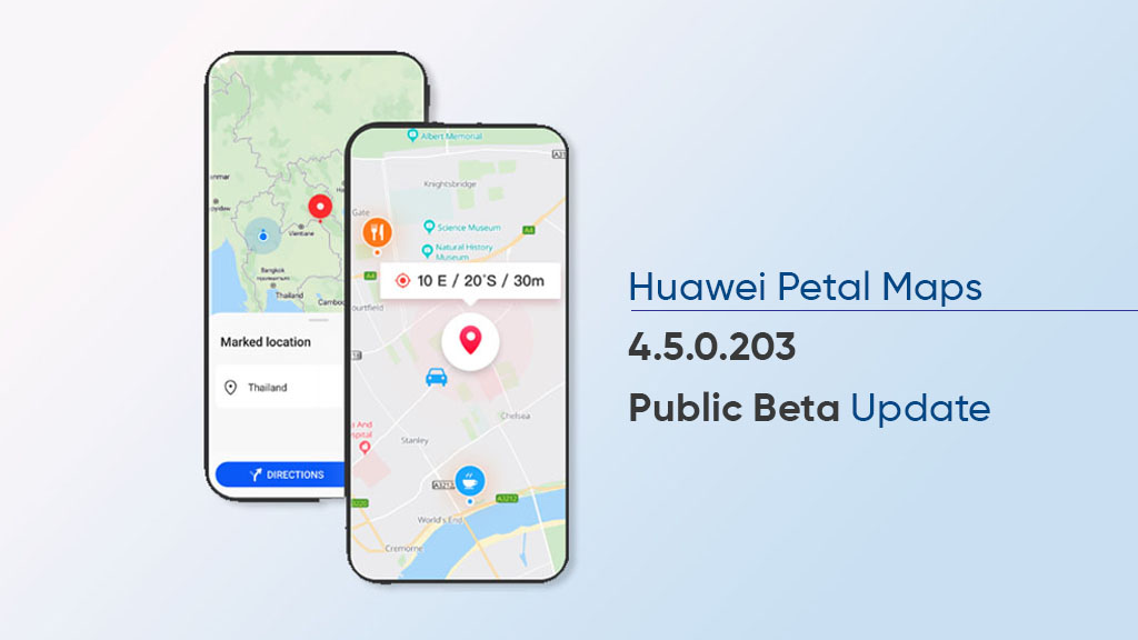 Huawei Petal Maps 4.5.0.203 beta update