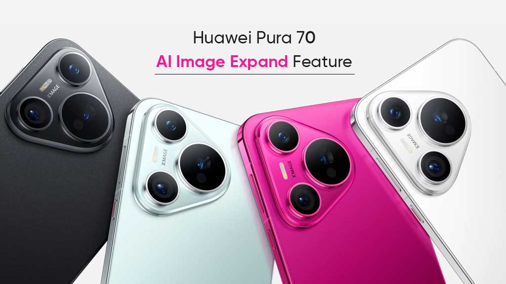 AI Image Expand Huawei Pura 70