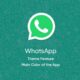 WhatsApp main color theme