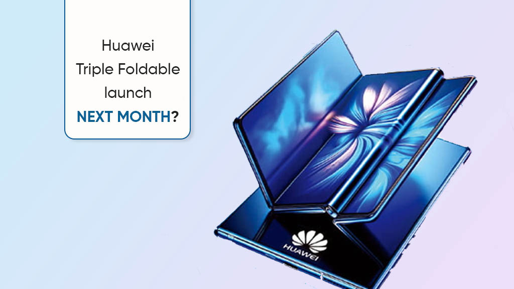 Huawei triple foldable September