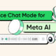 WhatsApp Meta AI voice chat