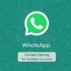 WhatsApp Contact Syncing feature