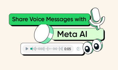 WhatsApp Meta AI voice messages