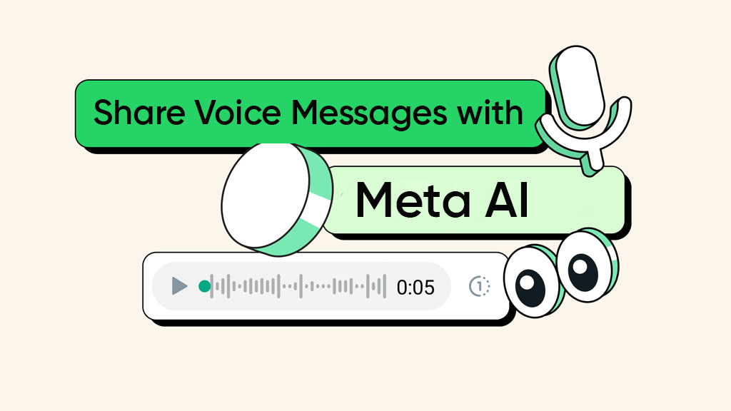 WhatsApp Meta AI voice messages