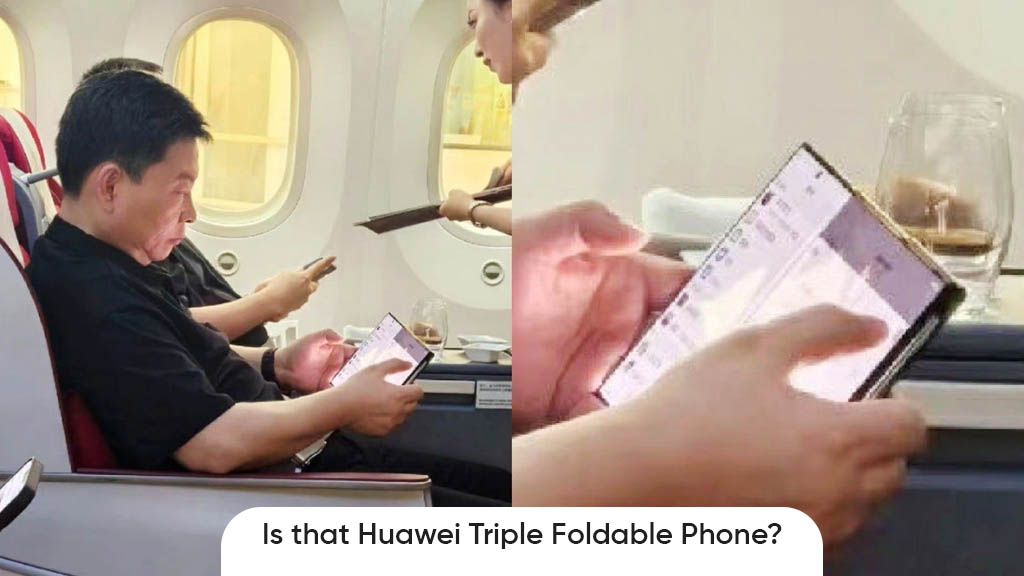 Huawei Triple Foldable leaked