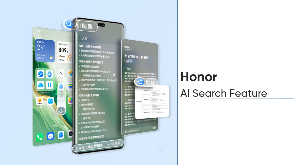 Honor AI search feature