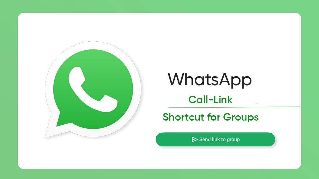 WhatsApp call link shortcut