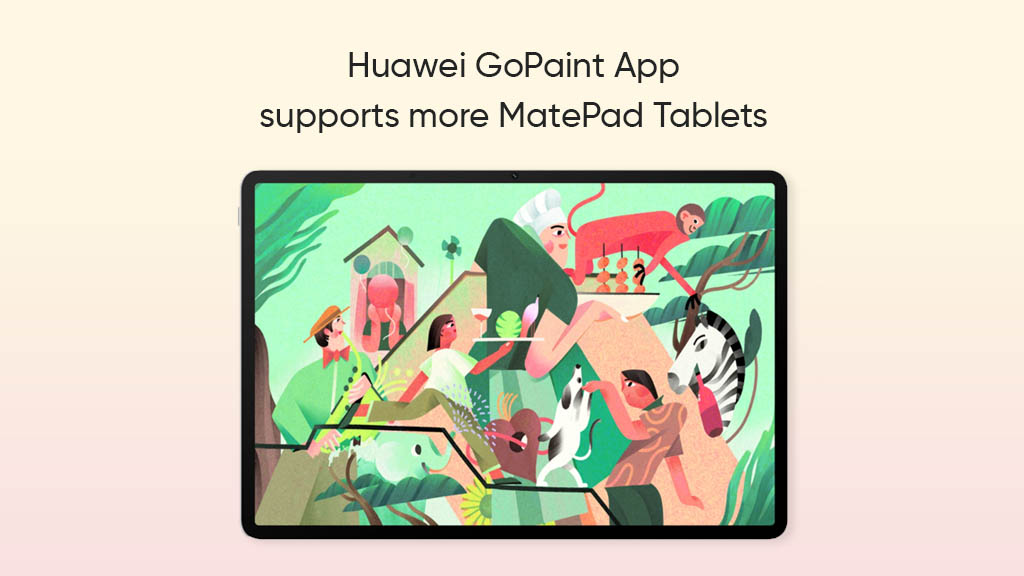 Huawei GoPaint app MatePad 2022 tablets