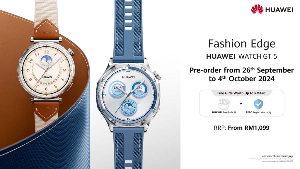 Huawei Watch GT 5 Malaysia