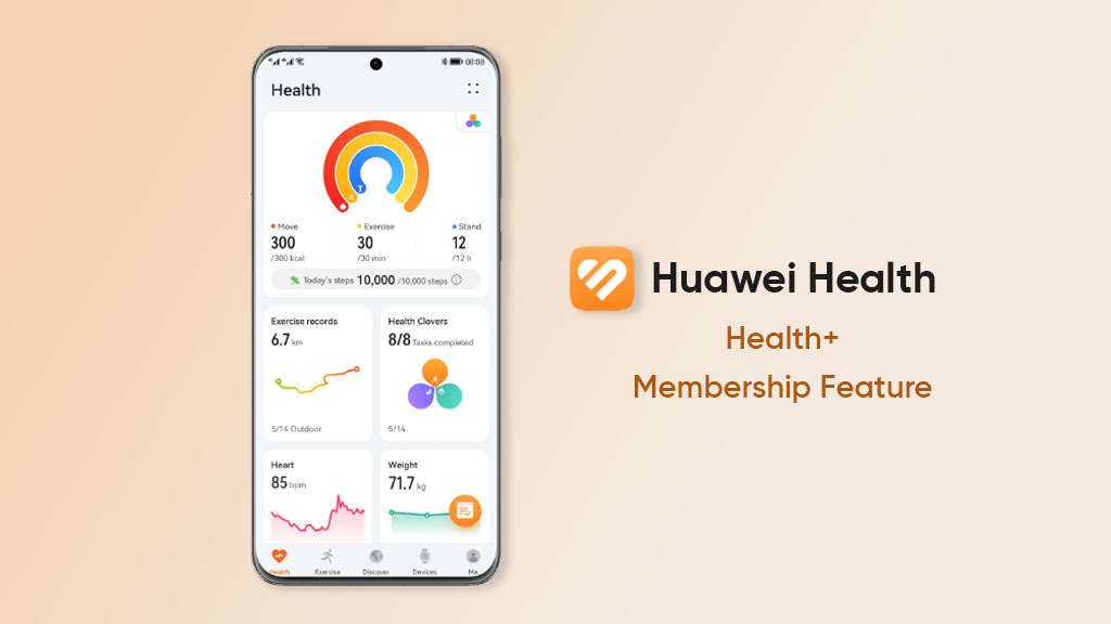 Huawei Health+ feature