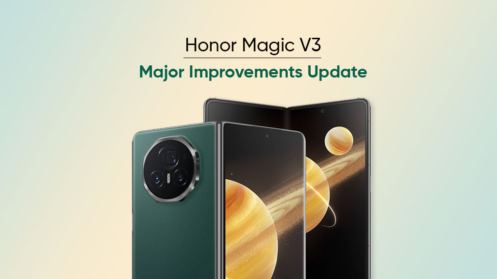 Honor Magic V3 camera improvements