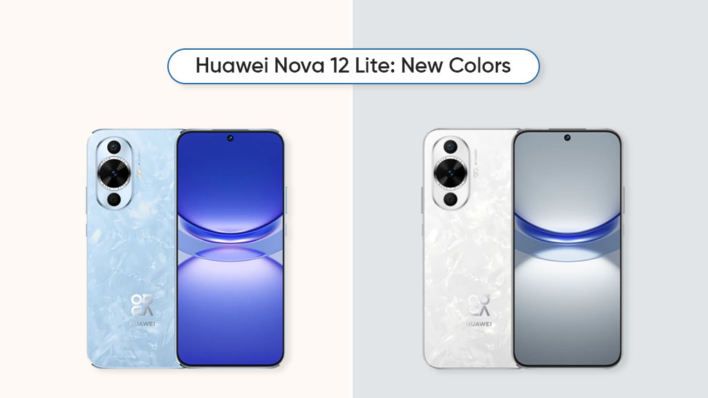 Huawei Nova 12 Lite Blue White