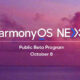 HarmonyOS NEXT public beta October 8